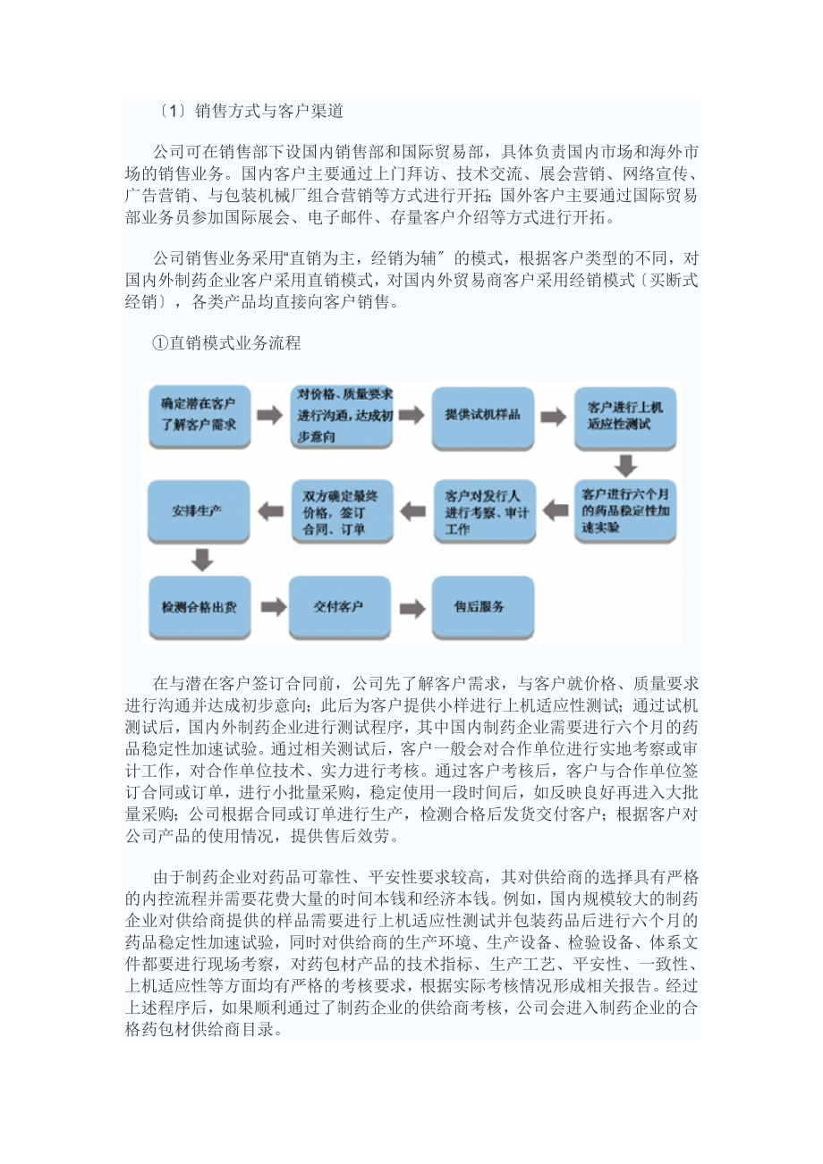 中国报告网中国医药包装材料产业部分公司主要经营模式分析报告_第3页