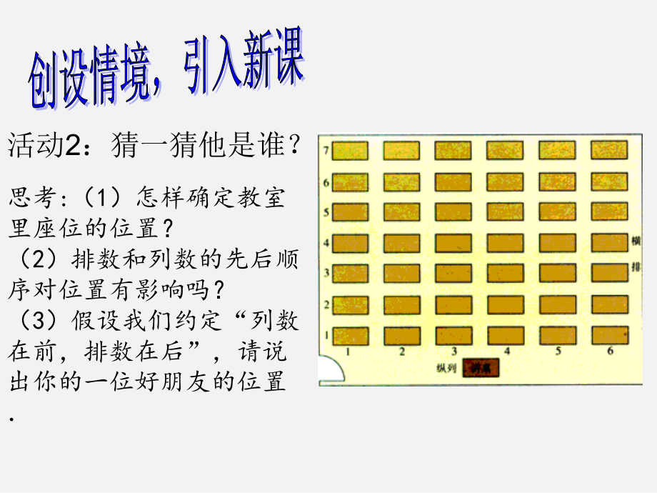 第7套人教初中数学七下7课件.1.1 有序数对课件_第3页