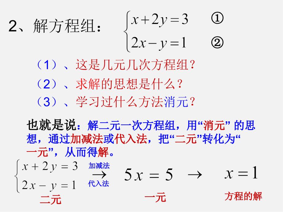 第11套人教初中数学七下8课件.4 三元一次方程组的解法课件_第3页