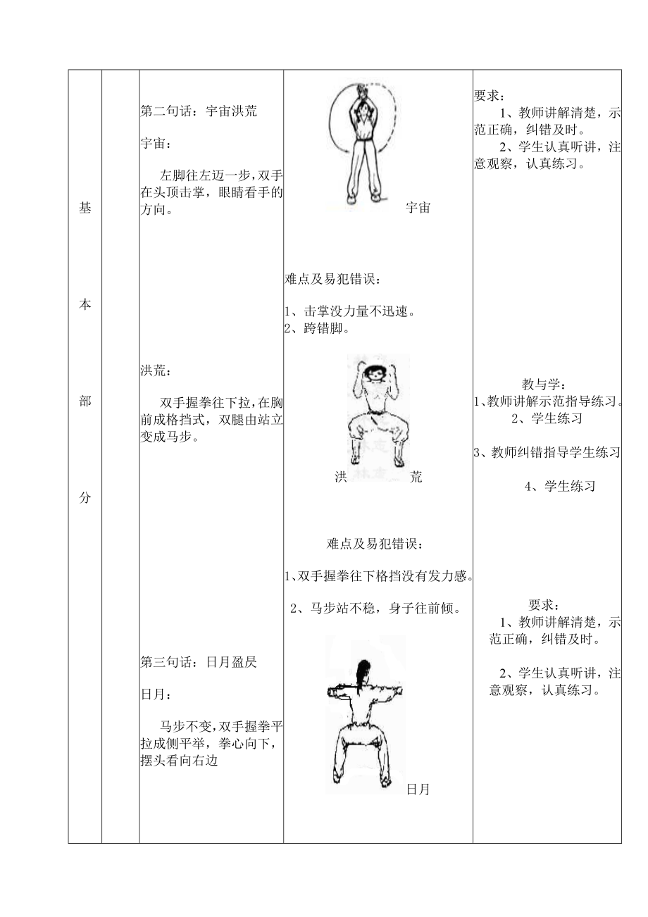 千字文武术健身操-教案_第3页