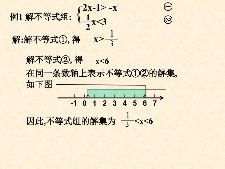 教师优秀课课件 一元一次不等式组2_第4页