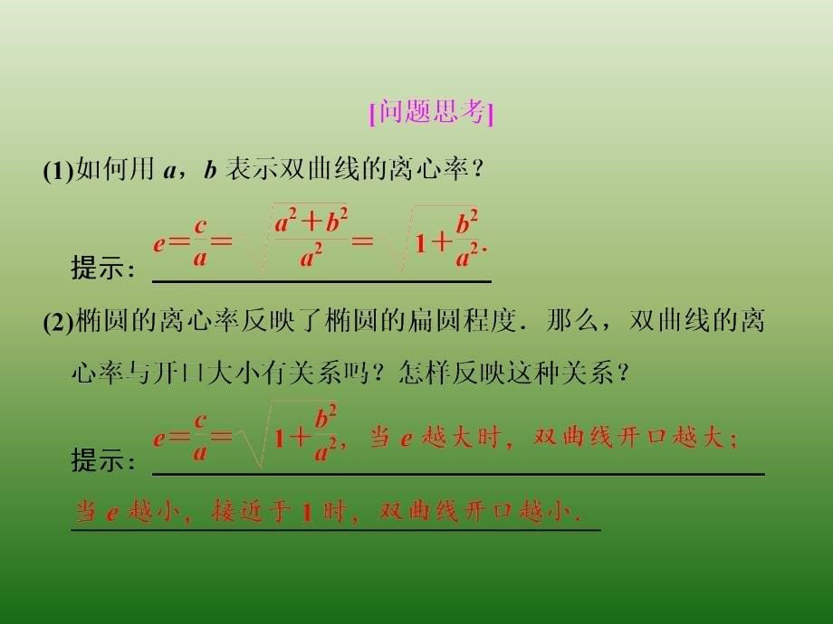 高中数学人教A版选修1-1课件：第二章 2-2 第2课时 双曲线的简单几何性质_第5页