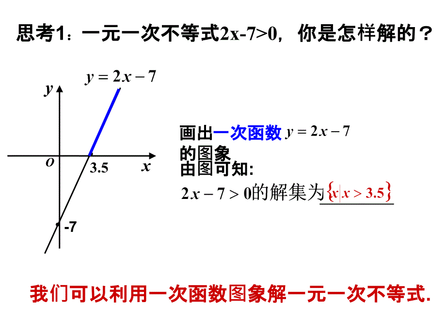 广东省揭阳市第三中学高中数学必修五：3-3一元二次不等式及其解法 课件（共13张PPT）_第4页