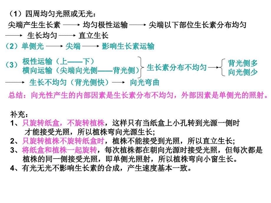 生物：高二生物复习课件（新人教版必修3第3章）_第5页