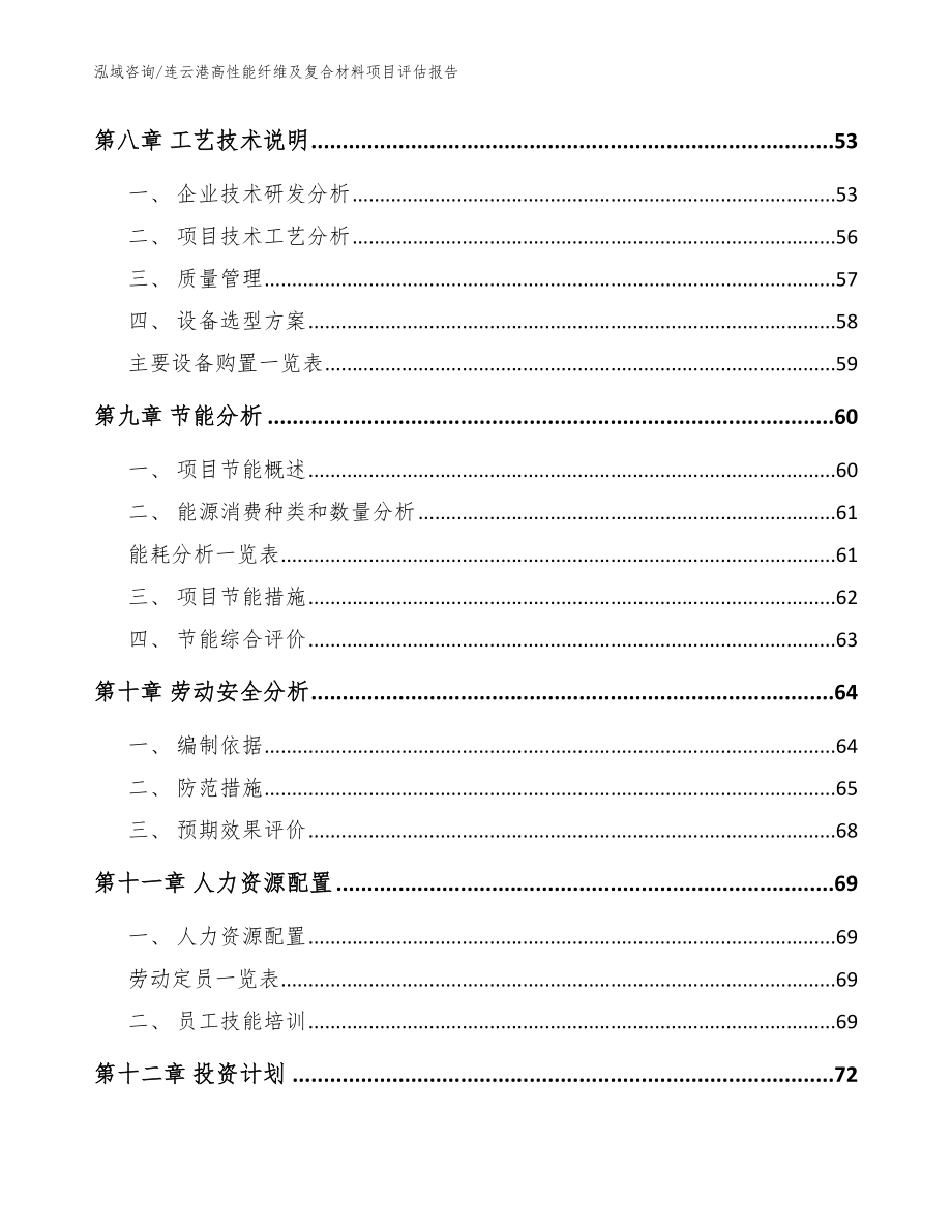 连云港高性能纤维及复合材料项目评估报告（模板范文）_第4页