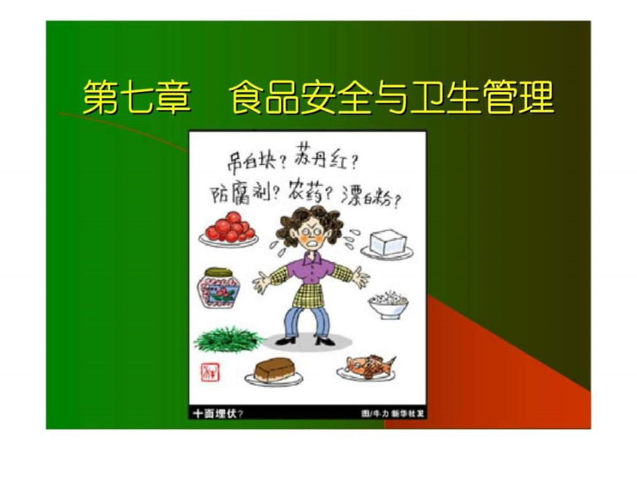 食品安全与卫生管理PPT_第1页