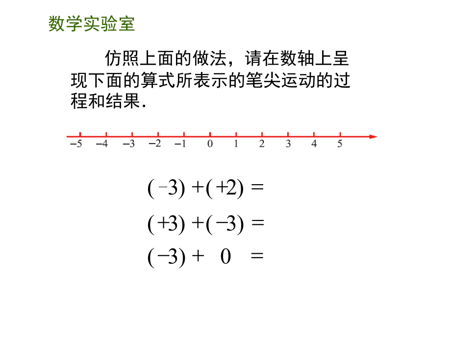 苏科版七年级数学上册课件：2.5 有理数的加法与减法（第1课时）_第5页