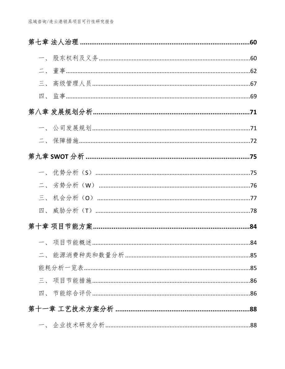 连云港锁具项目可行性研究报告模板_第3页