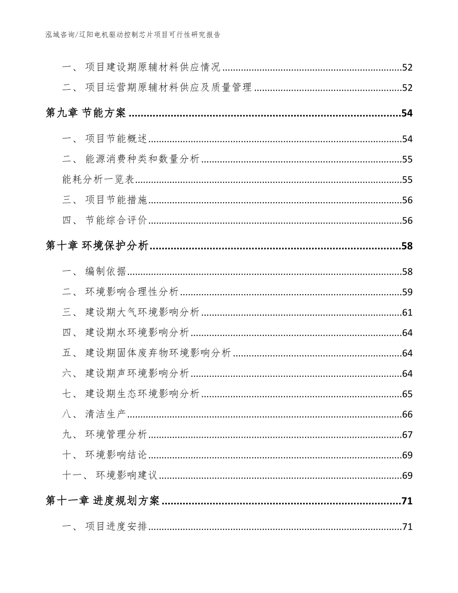 辽阳电机驱动控制芯片项目可行性研究报告（参考范文）_第3页