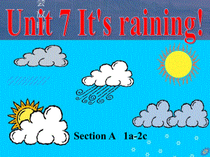 人教版英语七年级下册Unit7 SectionA1a-2c课件