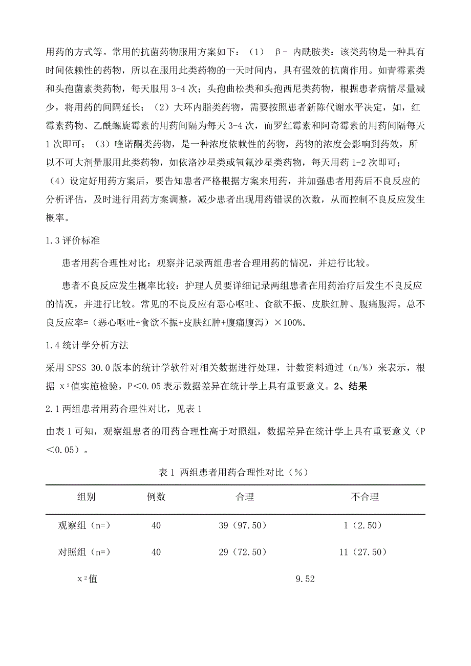 常用抗菌药物的给药时间及临床合理用药研究_第3页