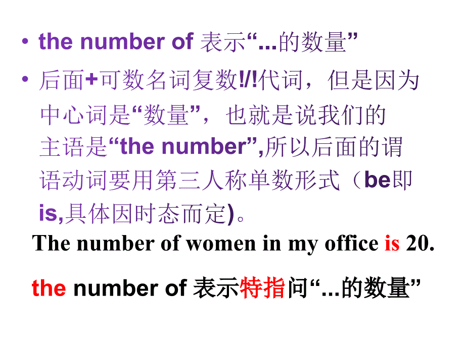 人教版英语八年级下册Unit 8 辨析 the number of 与 a number of 的用法 现在完成时课件_第2页