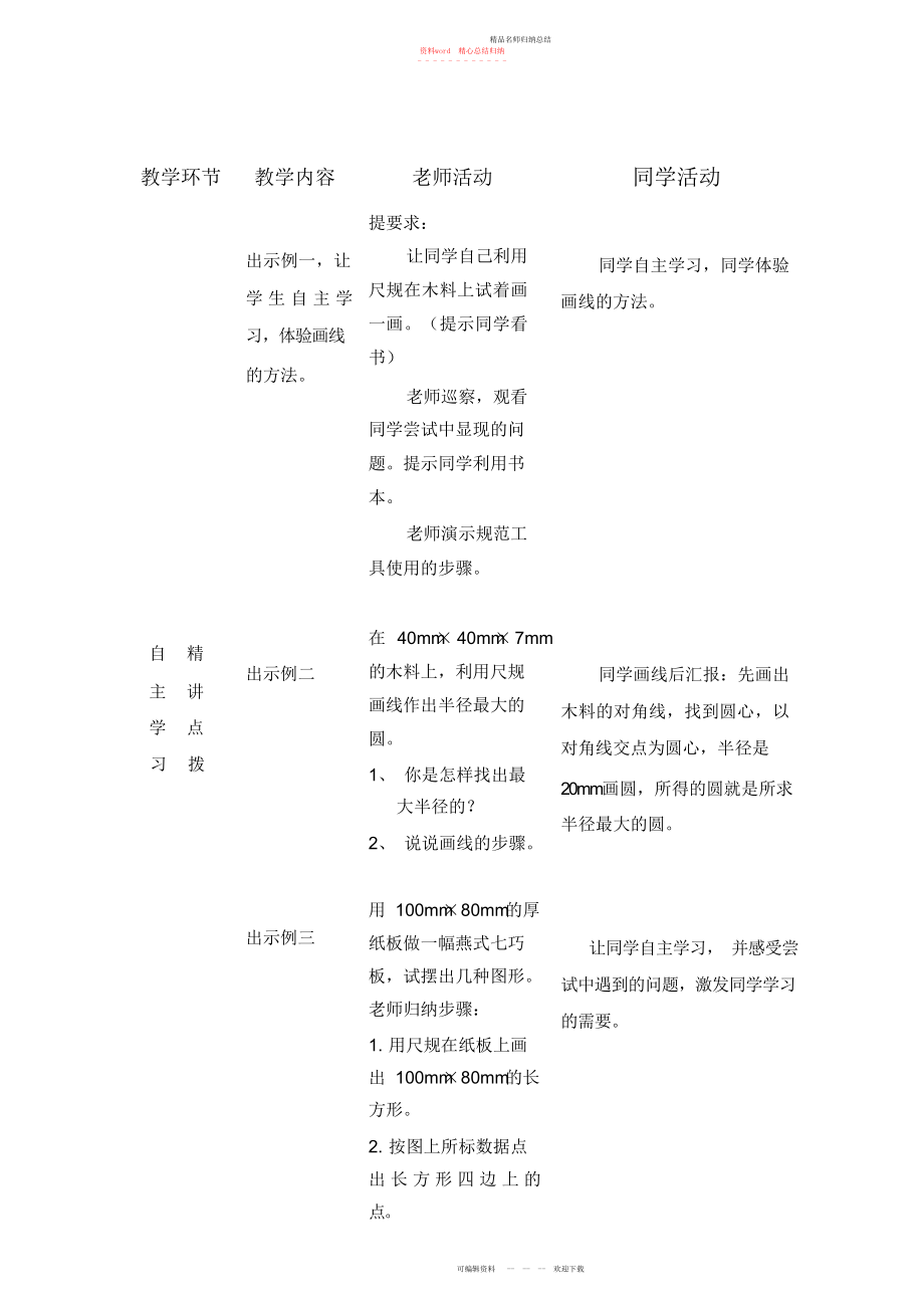 版劳技第一章第一节教案2_第3页