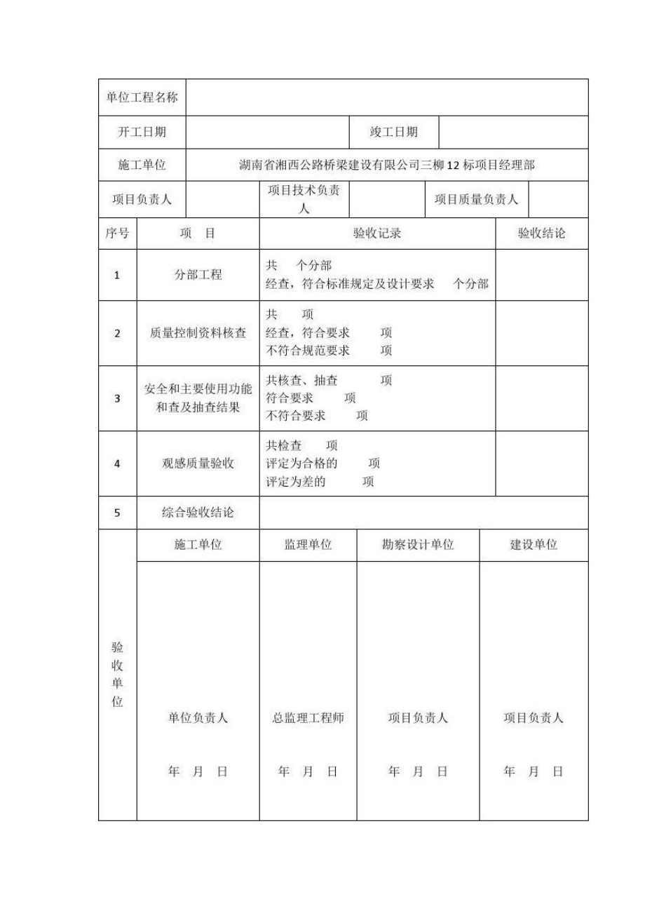 单位工程质量验收记录表-第12稿_第2页